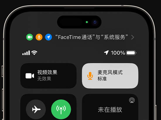 临桂苹果授权维修网点分享iPhone在通话时让你的声音更清晰 